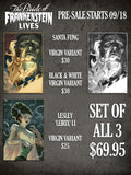 Set of 3 Bride of Frankenstein #1 Santa Fung & Leirix Li Ltd to 700 PRESALE 10/28
