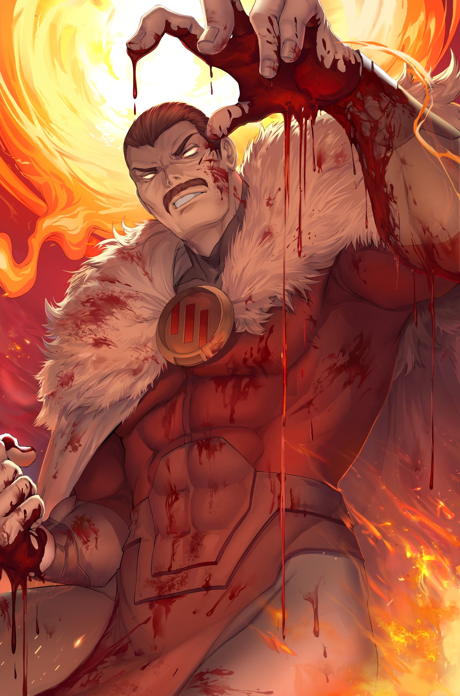 Invincible Battle Beast #12 Rachta Lin Virgin Foil PRESALE 8/19