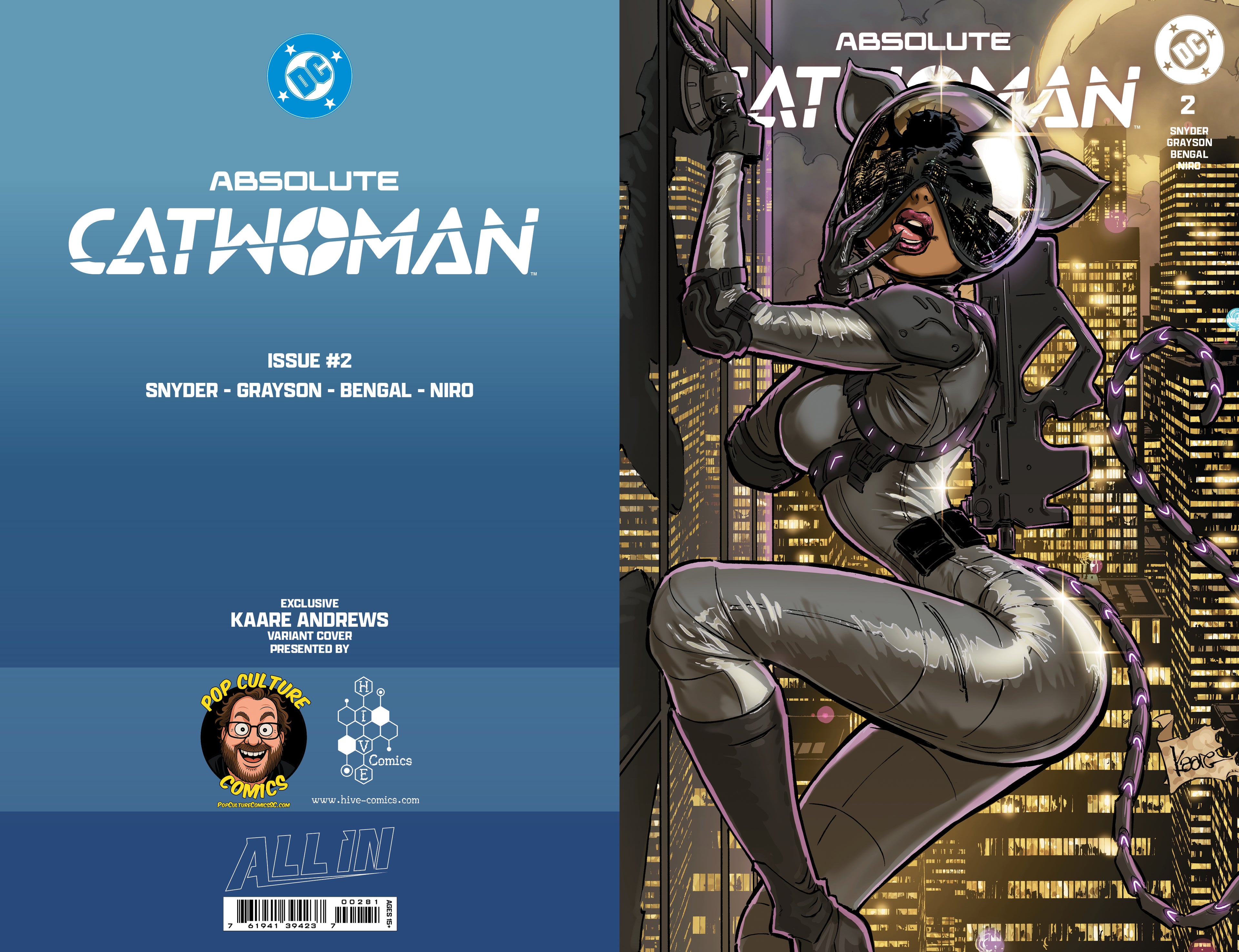 Absolute Catwoman #2 Kaare Andrews Trade Pop Culture Comics Exclusive
