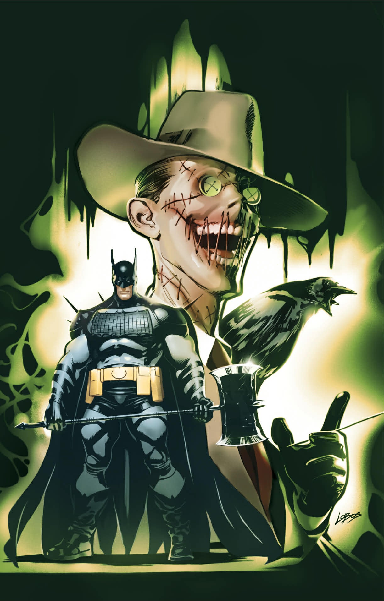 Absolute Batman #19 Pablo Villalobos EXCLUSIVE FOIL VIRGIN LTD to 1000 1st Appearance Scarecrow