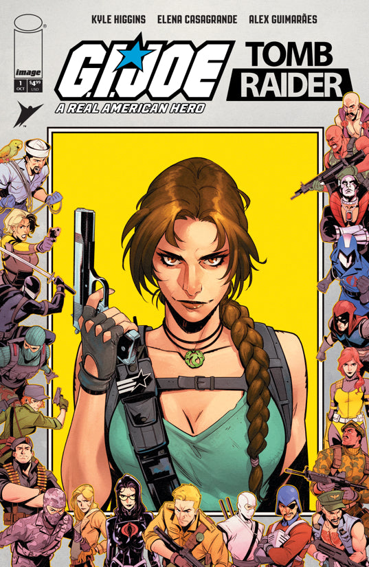 G.I. Joe: A Real American Hero / Tomb Raider #1 Tammetta FOIL 1:100 PRESALE 10/7