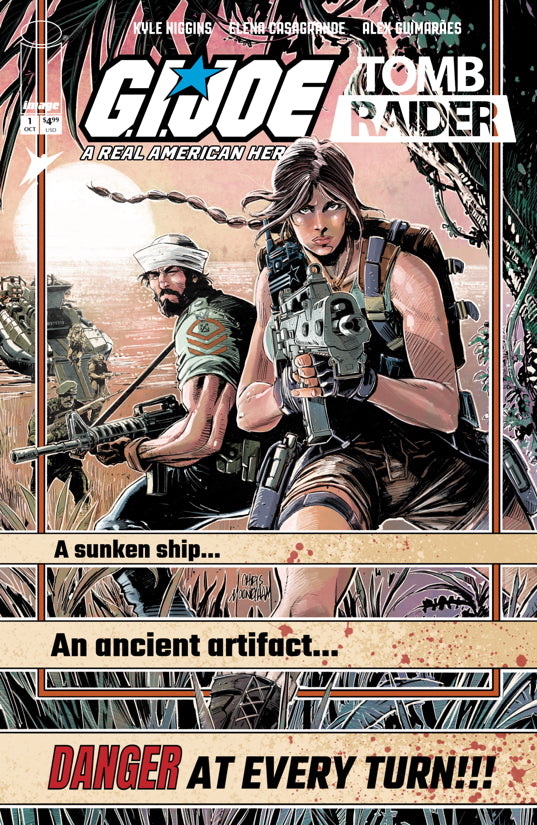 G.I. Joe: A Real American Hero / Tomb Raider #1 Chris Mooneyham 1:25 PRESALE 10/7