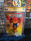 CGC 9.6 Wolverine #27 SIGNED Jim Lee