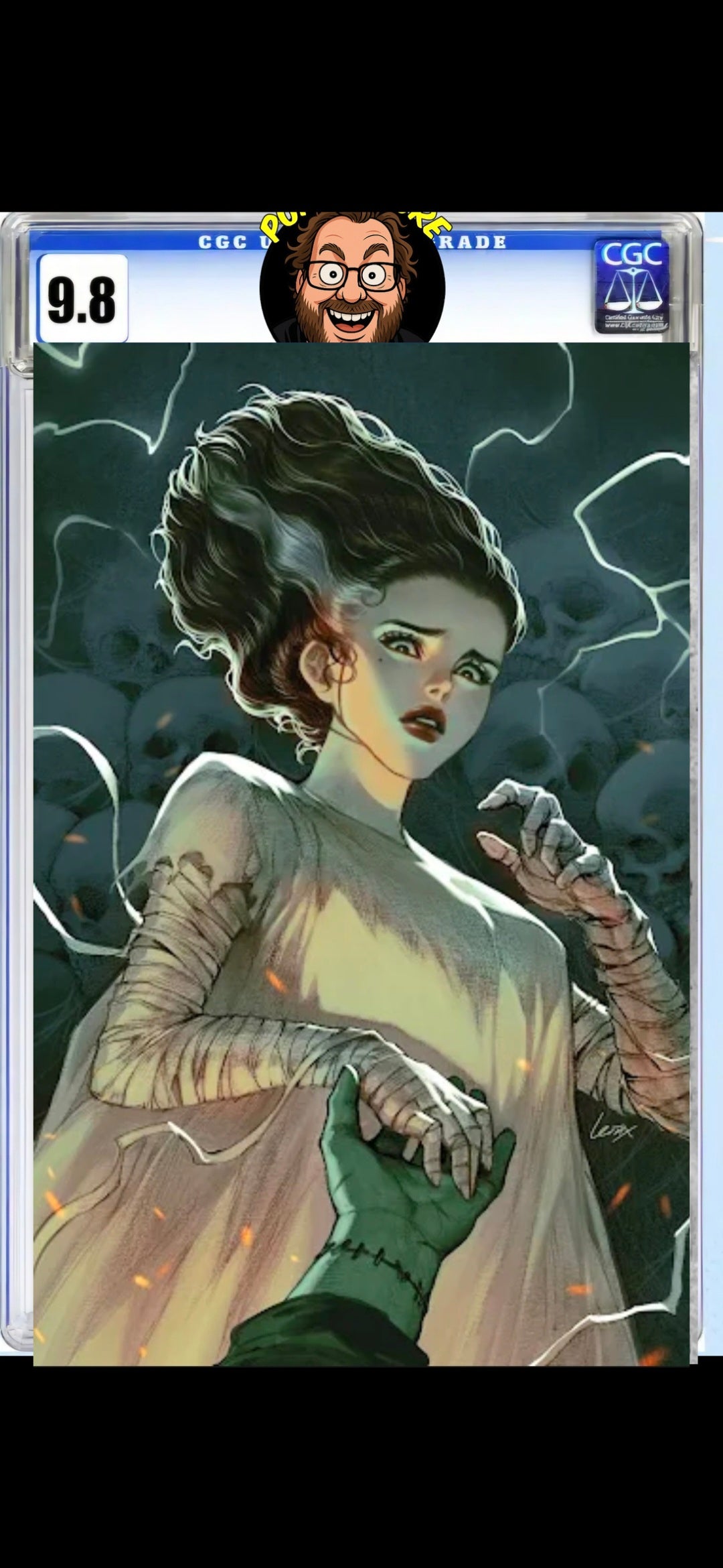 CGC 9.8 Bride of Frankenstein #1 Leirix Li Virgin Exclusive PRESALE 12/7