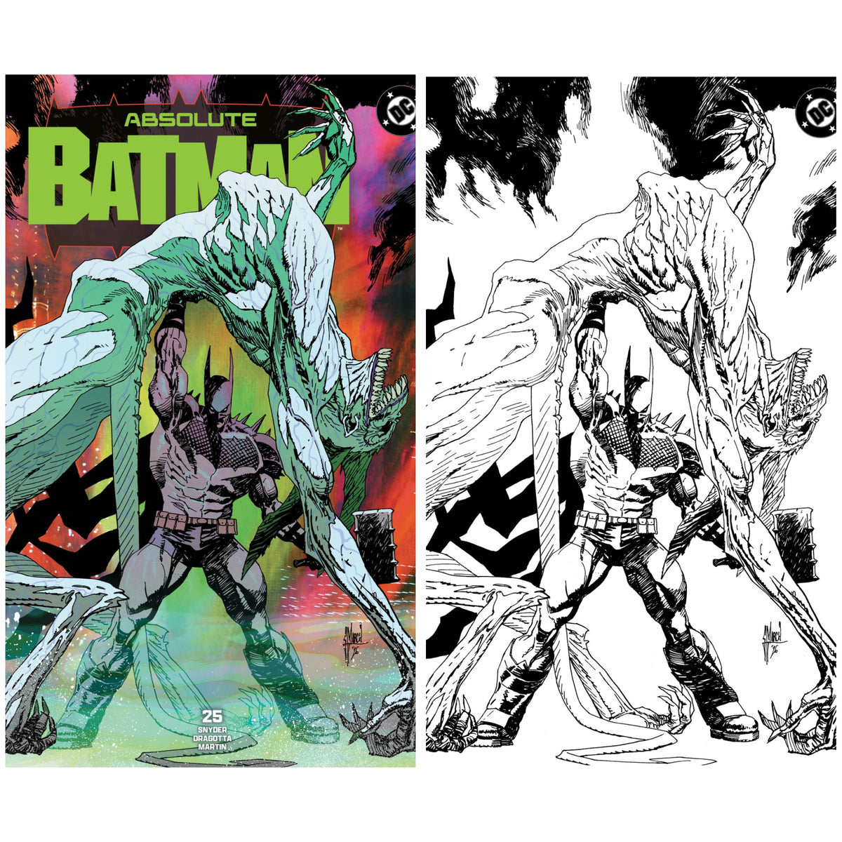 Absolute Batman #25 Guillem March Trade/Virgin Set Exclusive PRESALE 10/28