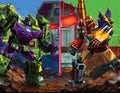 Transformers #36 Santa Fung Wraparound FOIL PreSale 9/9