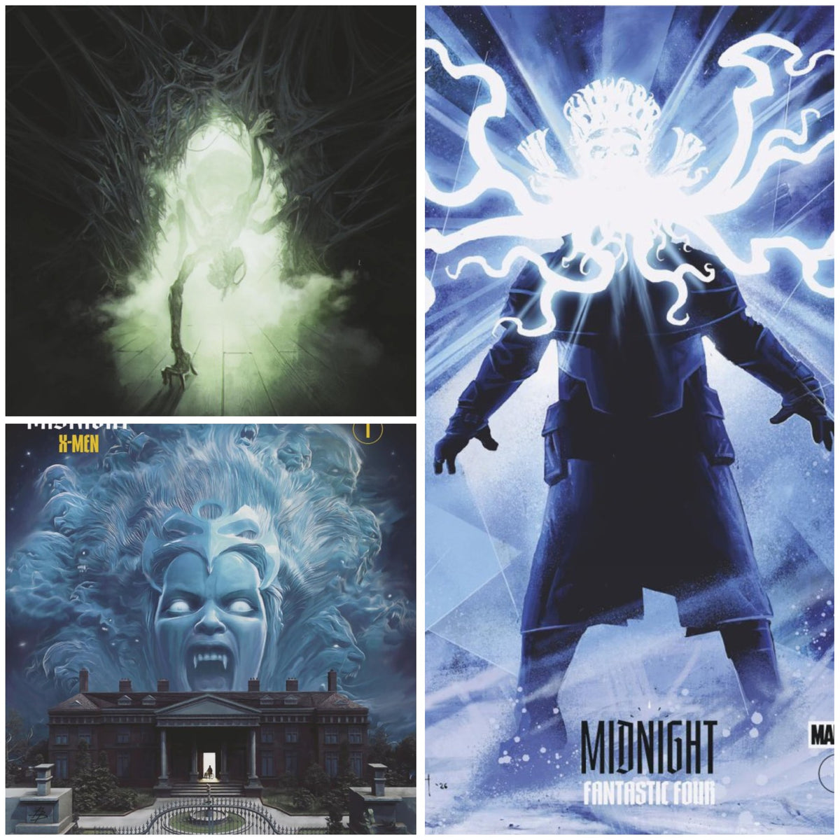 Set of 3 Marvel Midnight #1 Horror Homage PRESALE 10/7