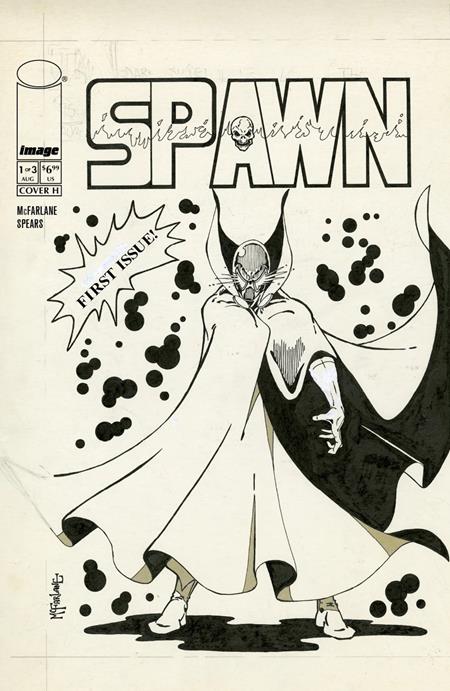 Spawn 77 #1 McFarlane Original 1977 1:100 Incentive PRESALE 9/9 Image Comics
