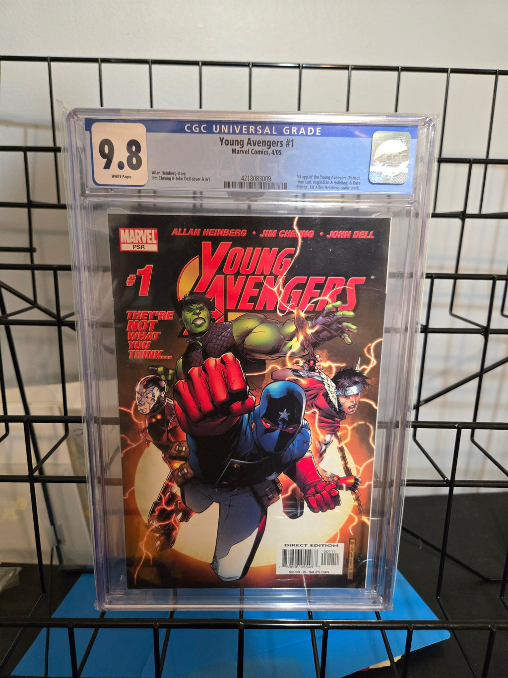 CGC 9.8 Young Avengers #1 Kate Bishop 1st Appearance